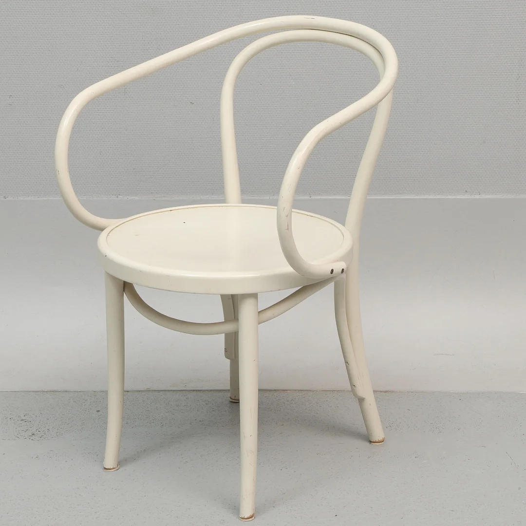 KARMSTOL, bemålad varmböjd bok, "EPOK", IKEA, 1960/1970-tal. — Armchairs & Chairs — Ekenbergs Auktioner