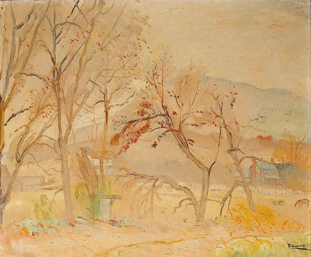 PERE DAURA (1896–1976). Paisaje.