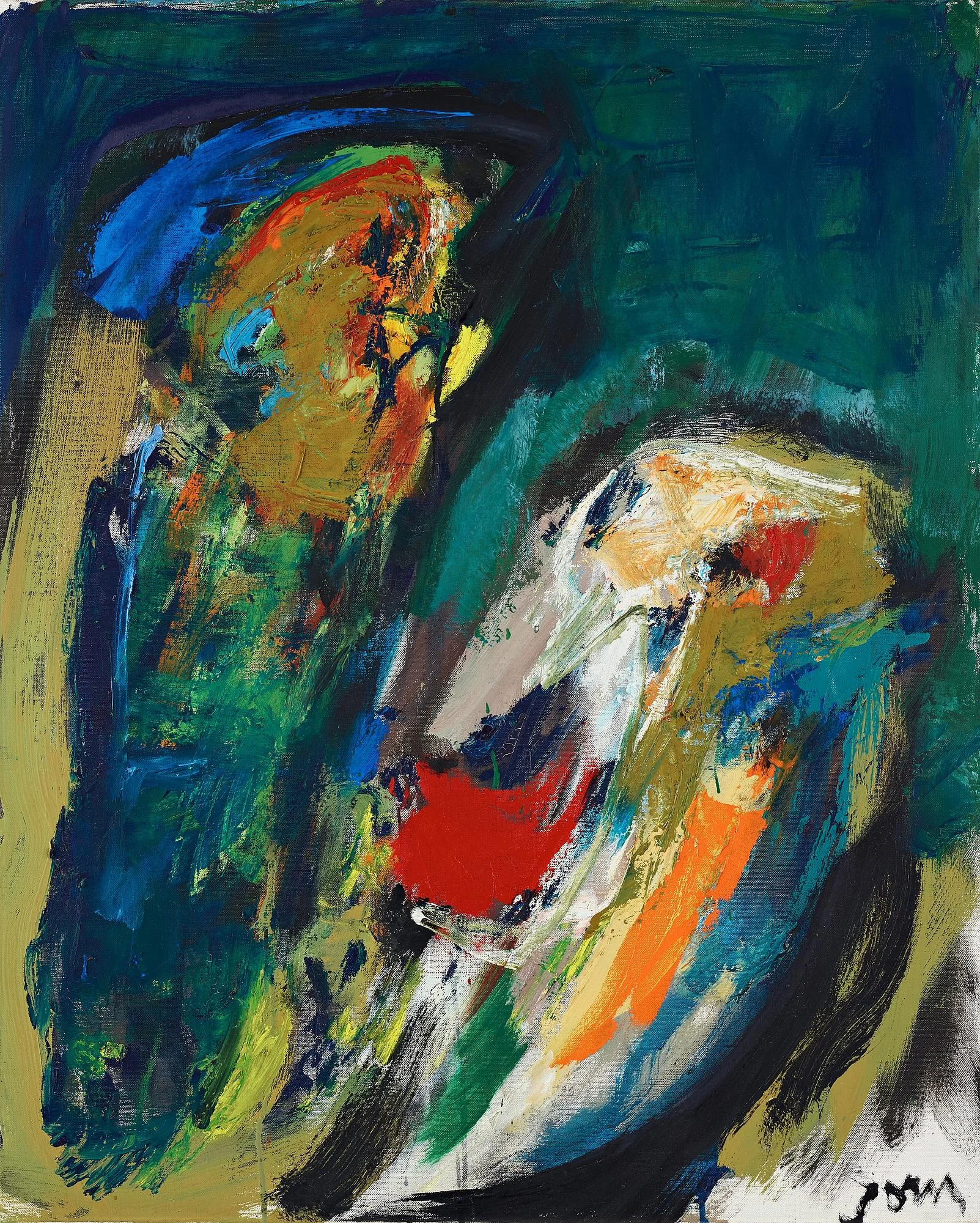 Asger Jorn, "Dem derude". — Bukowskis
