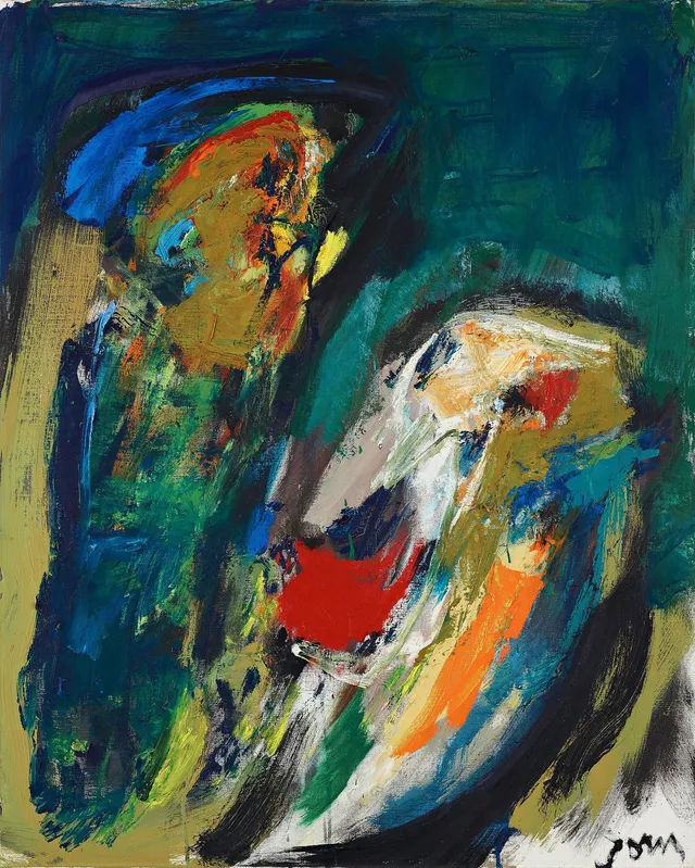 Asger Jorn, "Dem derude".