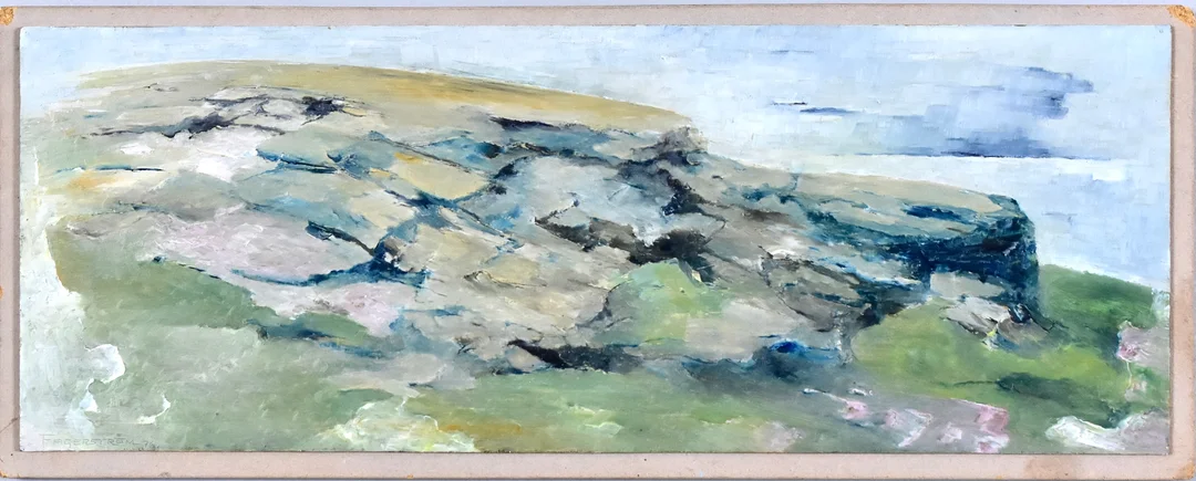 HANS FAGERSTRÖM. Olja på pannå. — Paintings — Halmstads Auktionskammare