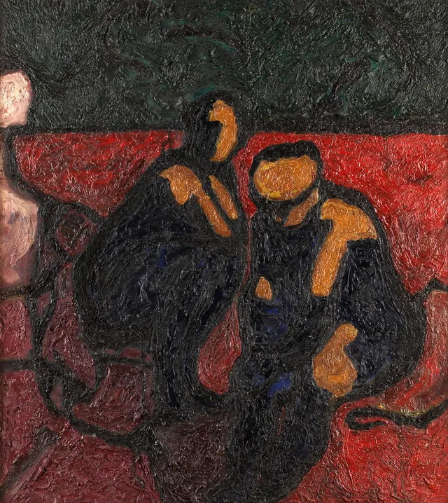 Evert Lundquist, "Kvinnorna vid brunnen".