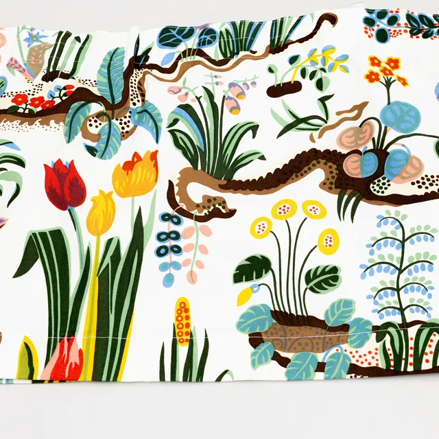 JOSEF FRANK. "Primavera" Gardinkappa, Firma Svenskt Tenn.