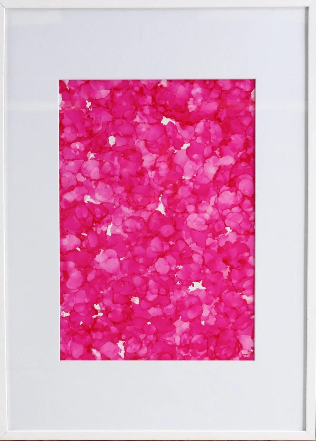 Job Pilgaard. 'Cosmos in Flor - Blush Bloom' — Paintings and sculptures/Modern pictorial arts — Lauritz
