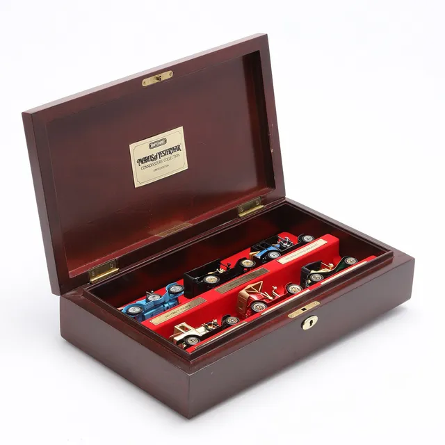 MATCHBOX, MODELLBILAR, 6 st. I etui, "Model of Yesteryear", limited edition no H1357.