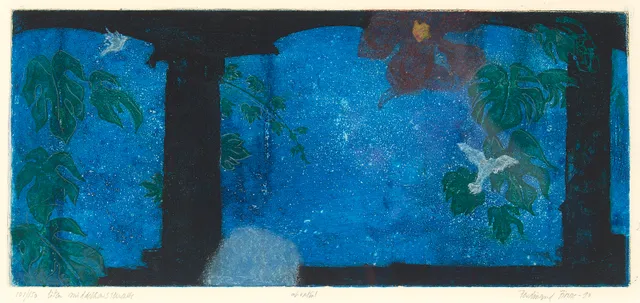 Finne, Ferdinand — "Liten middelhavsterasse" 1993