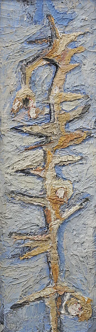 ERWIN ANDERSSON. Gren, olja på pannå, signerad E A. — Paintings — Garpenhus Auktioner