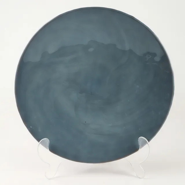 EVA ENGLUND. Fat, glas, signerat Pukeberg - 91.