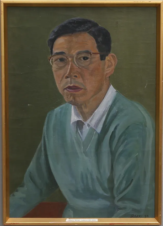 HARUO SEZAKI. SJÄLVPORTRÄTT.