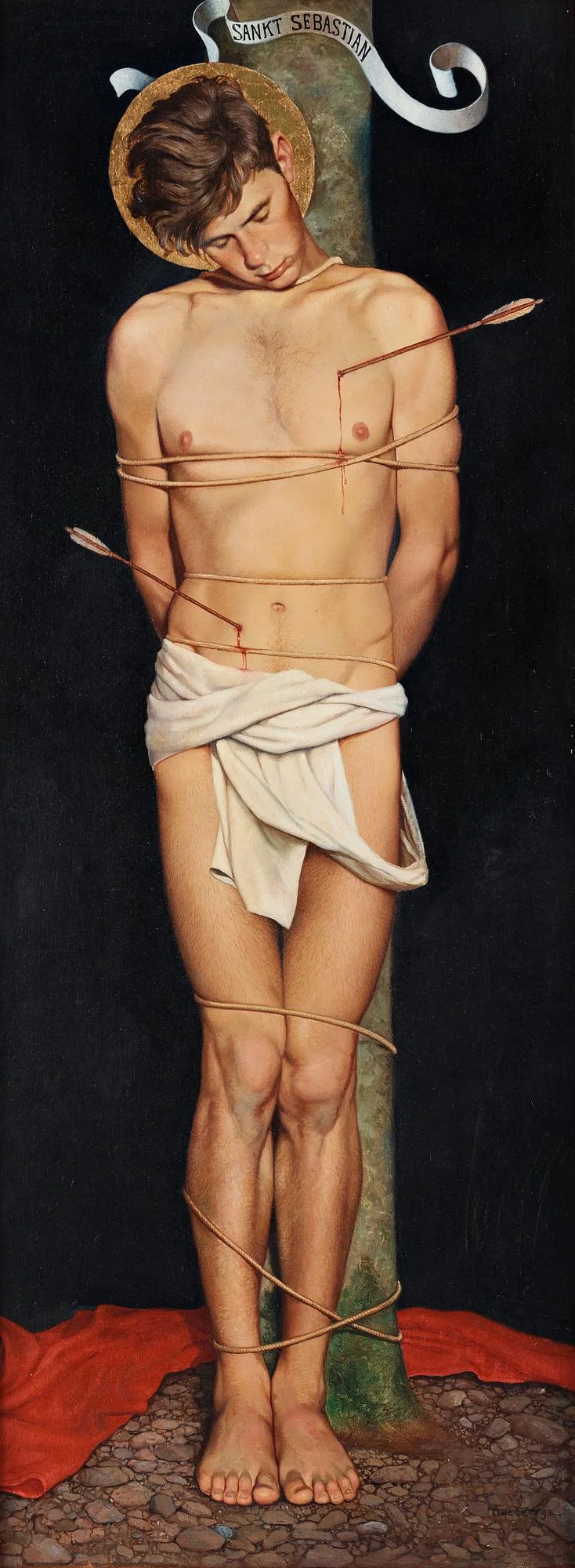 Owe Zerge, "Sankt Sebastian". — Bukowskis