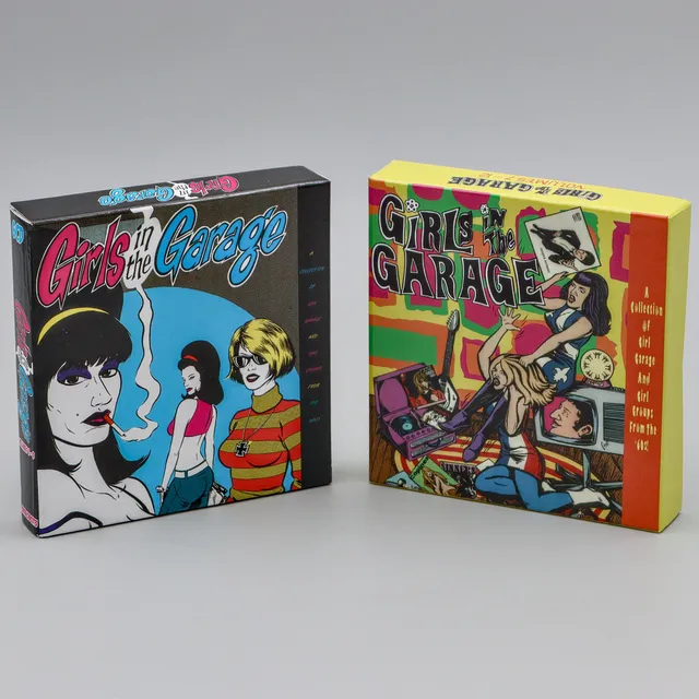 2 MUSIKBOXAR "GIRLS IN THE GARAGE" 1-12.