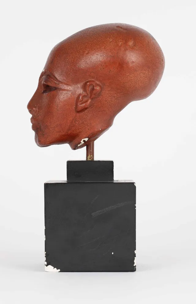 Egyptian princess head, plaster cast Glyptoteket