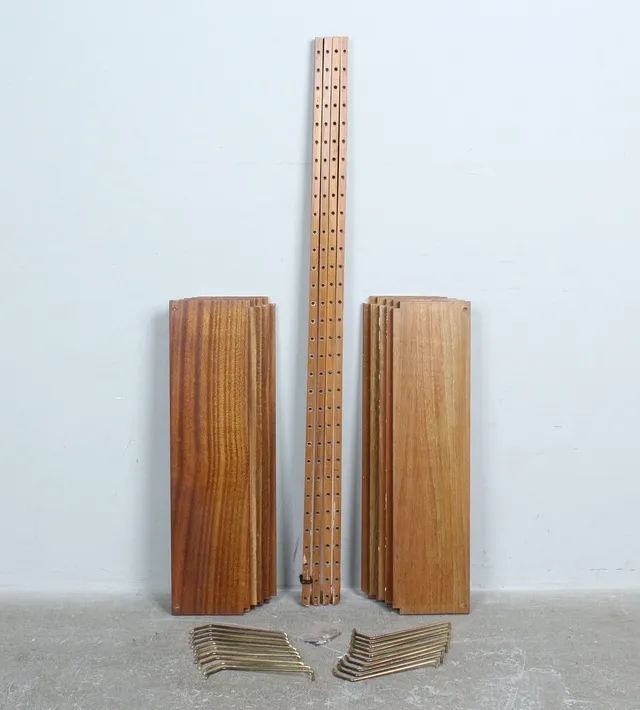 POUL CADOVIOUS. Mid Century Regalsystem 'Royal System', Teak, 1970er, Dänemark.