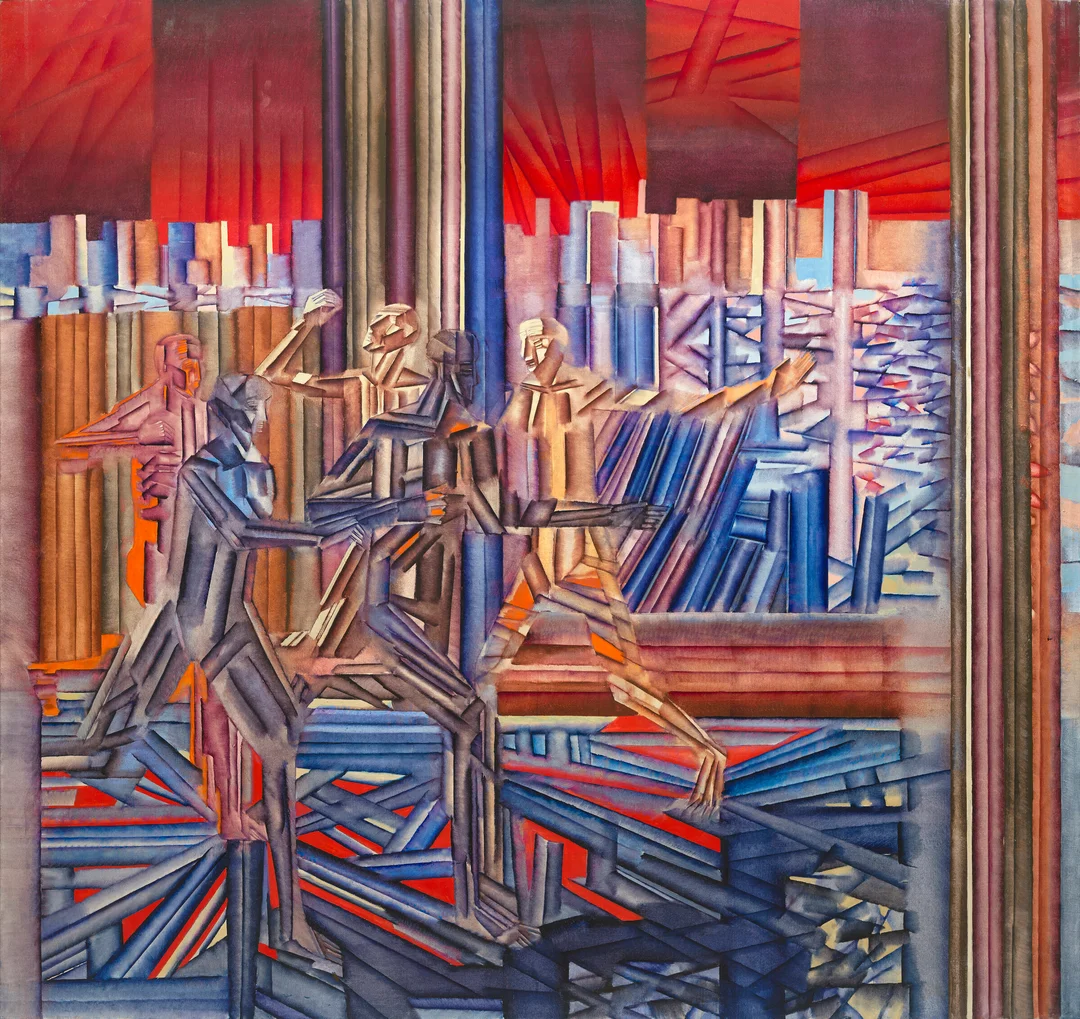 Ekeland, Arne — "Vakten" 1960-tallet — Kunst/Maleri — Blomqvist