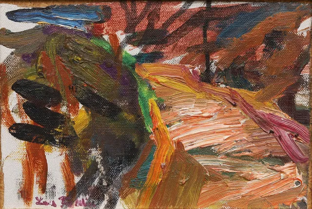 LARS FOHLIN. KOMPOSITION, signerad.