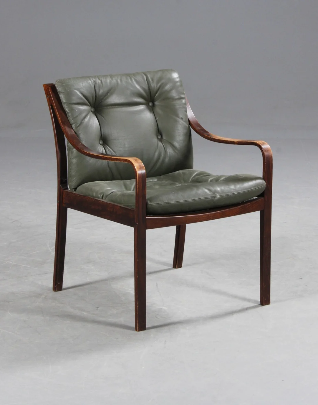 Frederik Kayser. Armstol, bejdset bøg — Furniture/Chairs — Lauritz