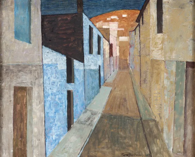 THORE ANDERSSON. Sydländsk stad.