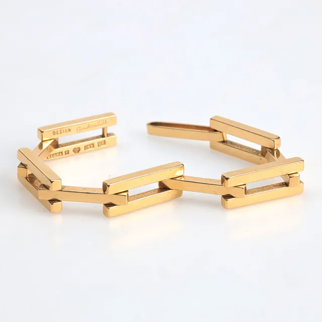 ELON ARENHILL (1922-2017). Armband, 18K guld, 40 gram.