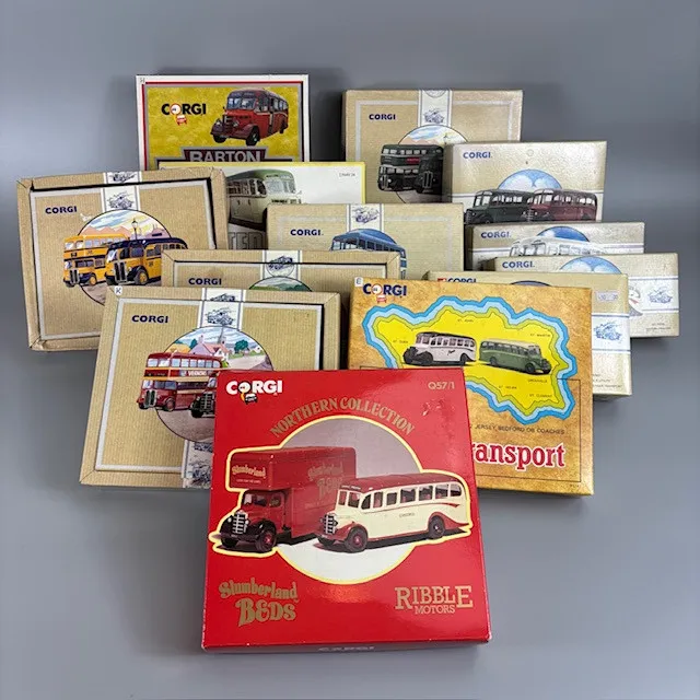 CORGI DIE-CAST CLASSIC COMMERCIAL VEHICLES.