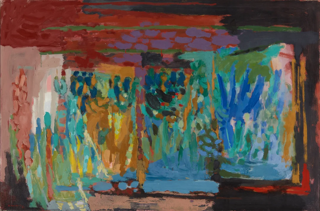 Heramb, Thore — Komposisjon, 1982 — Kunst/Maleri — Blomqvist