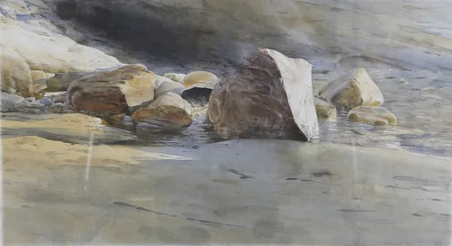 STANISLAW ZOLADZ. Färglitografi, signerad, numrerad 261/290.