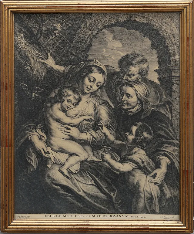 PETER PAUL RUBENS. EFTER. KOPPARSTICK.