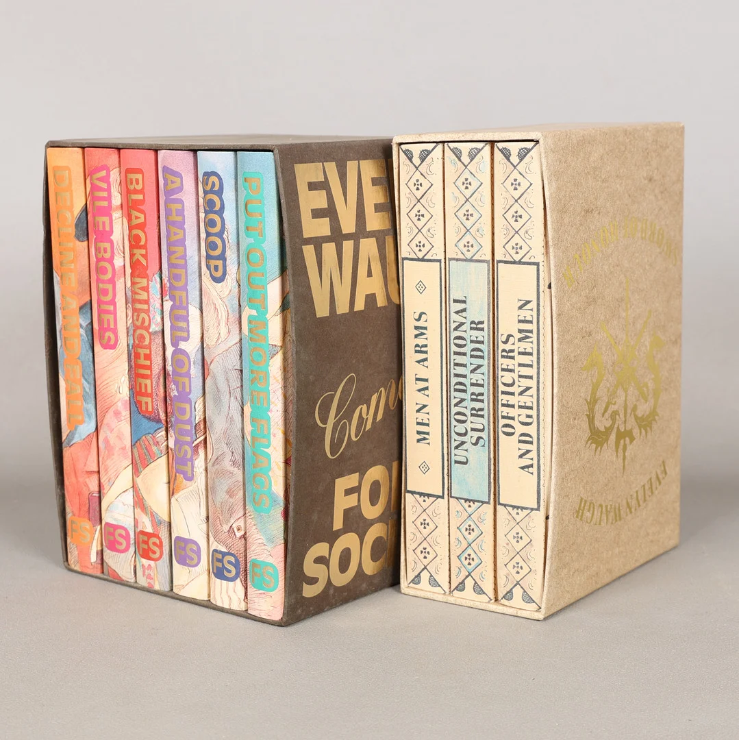 FOLIO SOCIETY, EVELYN WAUGH, COMEDIES AND SWORD OF HONOUR (9). — Books — Bishop & Miller