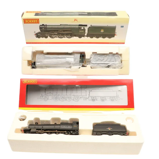 HORNBY BOXED LOCOMOTIVES.
