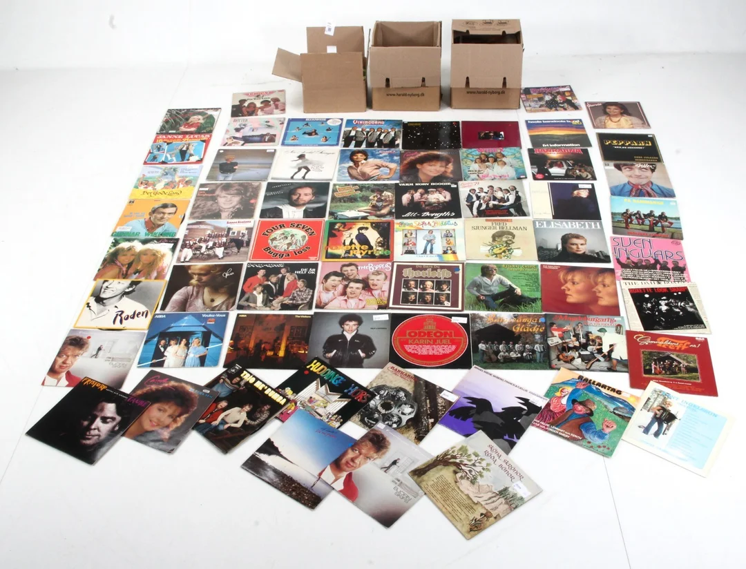 Collection Swedish LPs (+280) — Hobby and collectibles/Music, musical instruments — Lauritz