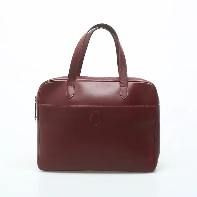 MUST DE CARTIER. Handväska, läder.