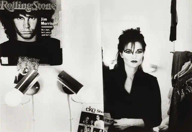 JOAKIM STRÖMHOLM (FÖDD 1947). "Anne-Lie Rydé", Rocky Horror Show Göteborg 1981, signerad, A.P, pigment print.