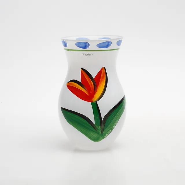 VAS, glas, Ulrica Hyman-Vallien, Artist Collection.