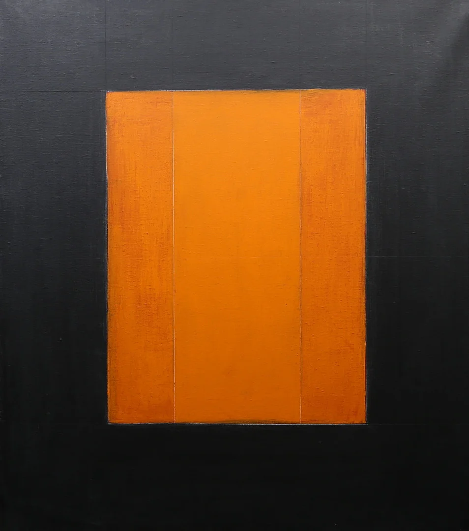 ÅKE BJURHAMN. "A love Supreme John Coltrane". Akryl på duk, signerad och daterad a tergo -90. — Paintings — Gomér & Andersson Linköping