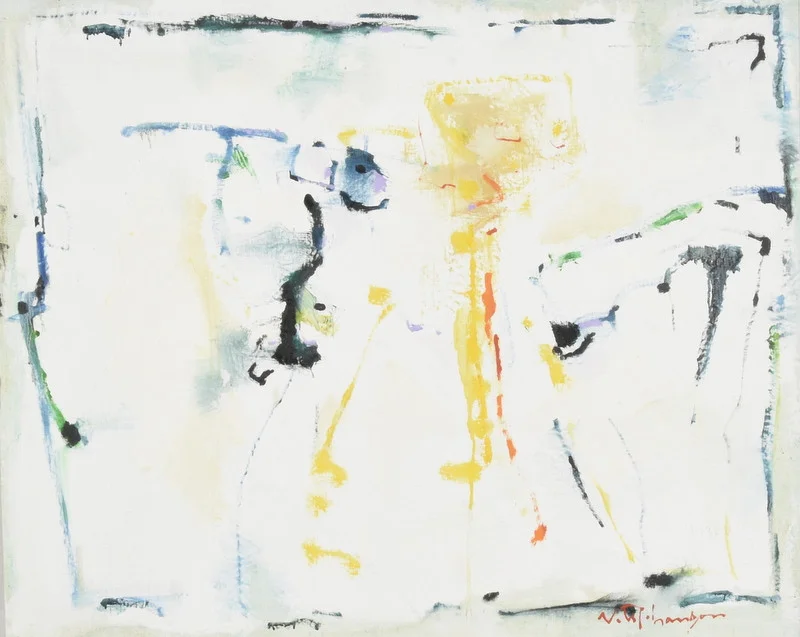 NILS JOHANSSON. Olja på duk. — Paintings — Halmstads Auktionskammare