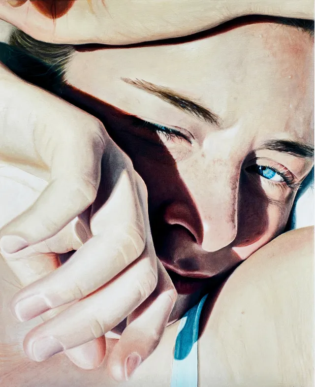 SIRJE PAPP (SVERIGE, FÖDD 1962). "The Gaze", signerad Sirje Papp, fine art print.
