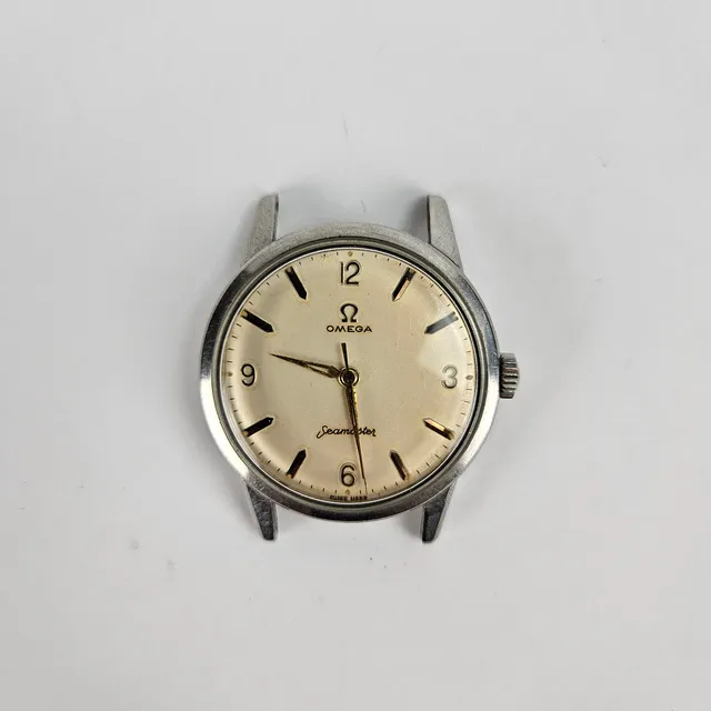 ARMBANDSUR, Omega seamaster, stål, manuel, 1960-tal.