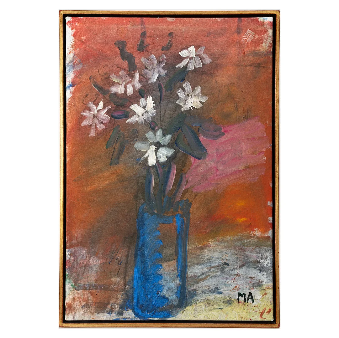 MAJ ARNELL. "Pingstliljor". — Paintings — Stockholms Auktionsverk Göteborg