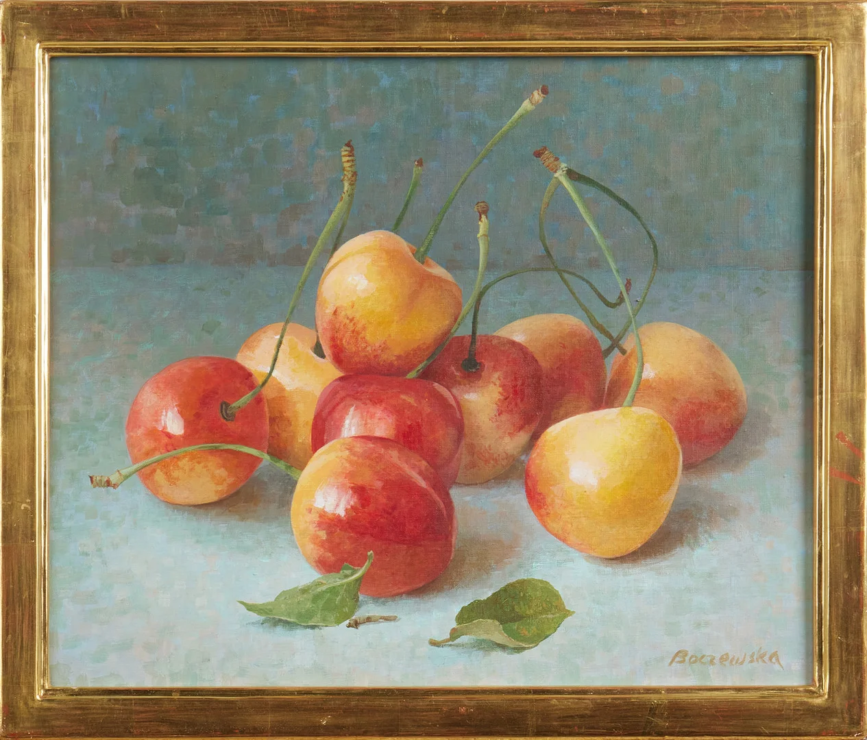 MARIA BOCZEWSKA. Bigarråer, signerad Boczewska. olja på pannå. — Paintings — Stockholms Auktionsverk Magasin 5