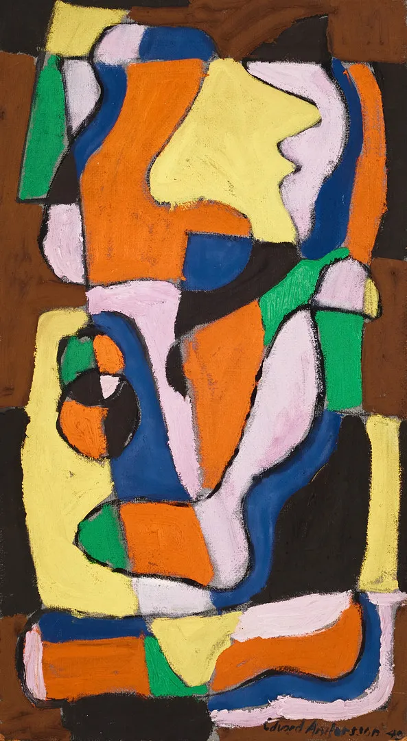 EDVARD ANDERSSON. Utan titel.