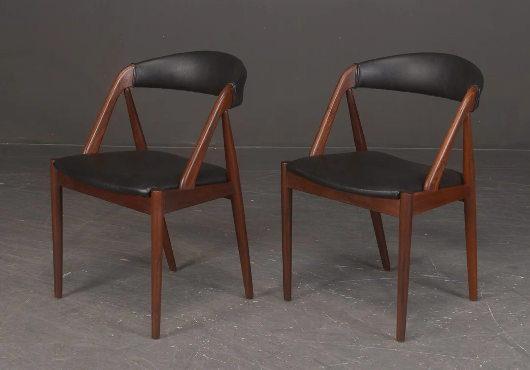 Kai Kristiansen. Model 31. To stole af teak (2) — Furniture/Chairs — Lauritz