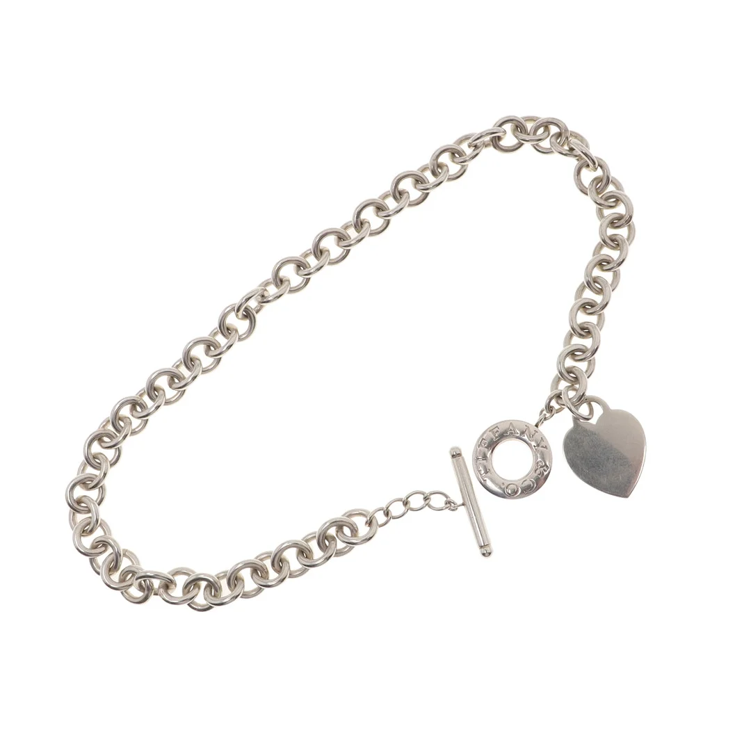 A SILVER CHAIN CHOKER BY TIFFANY & CO. — Necklace — Lawrences Auctioneers