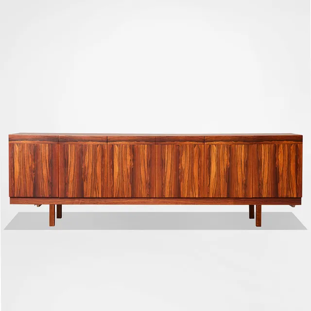IB KOFOD-LARSEN. Sideboard, AB Seffle Möbelfabrik 1960s, jakaranda.