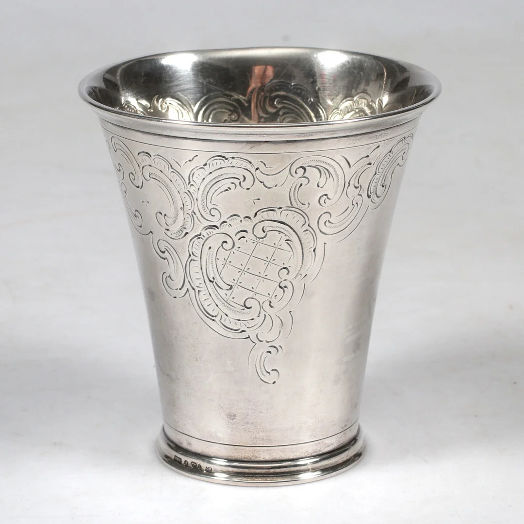POKAL, silver, Edlunds Silvervarufabrik AB, 1944. Vikt: 114 gram. — Silver — Stadsauktion Sundsvall