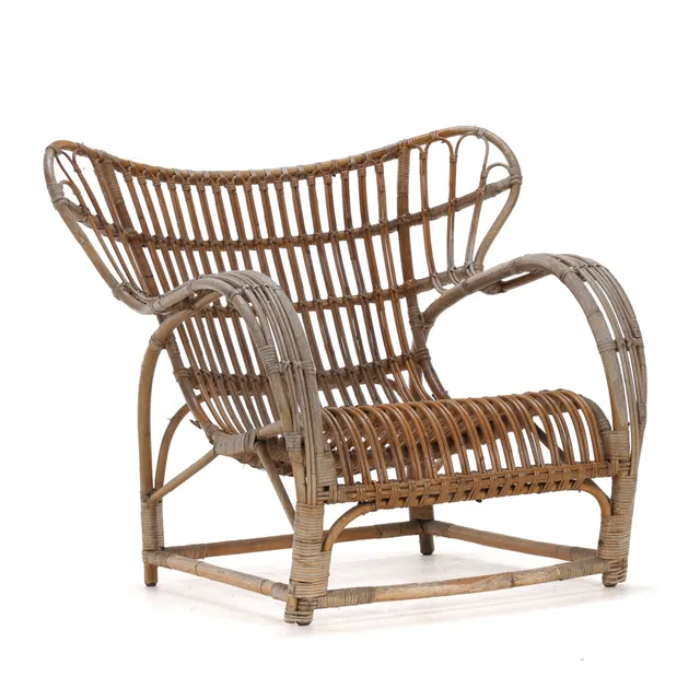 Viggo Boesen style: Rattan chair
