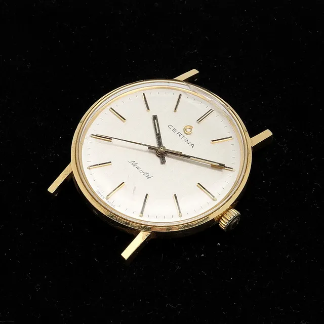 ARMBANDSUR, 18K guld, "New Art", Certina.