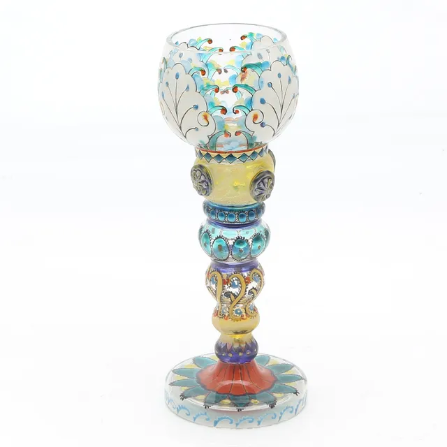JOSEP MARIA GOL. Goblet with cabochons.