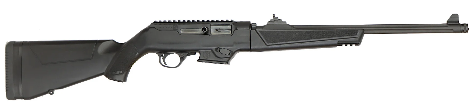 KULGEVÄR, Halvautomatisk, fabrikat Ruger, modell PC Carbine, kaliber 9x19, tillv.nr 911-72136, se-nr SE3189477. — Rifles — Walter Borg