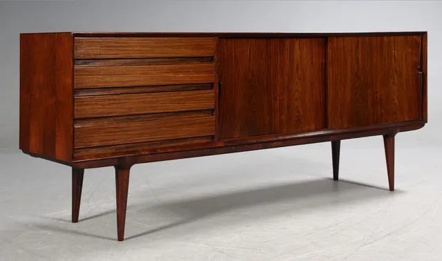 Omann Jun. Low dresser, rosewood