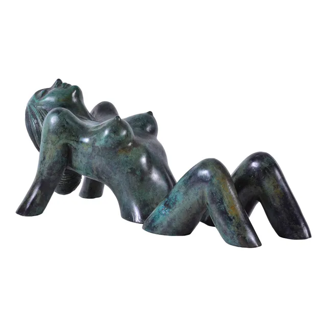 SKULPTUR, brons, modern tillverkning.