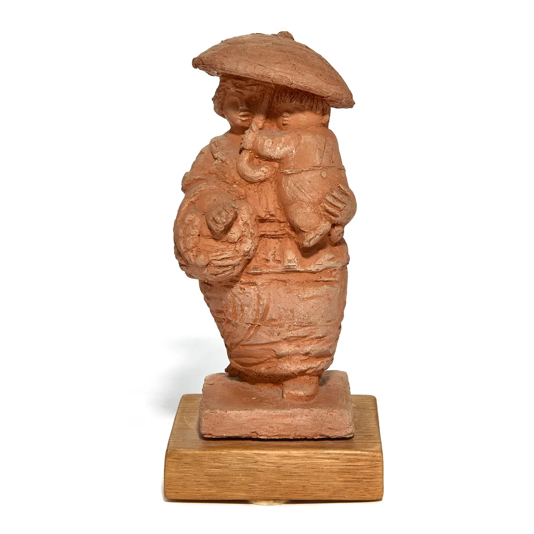 Røed, Fritz — Under parasollen — Kunst/Skulptur — Blomqvist